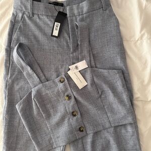 Banana Republic Factory Buttoned Crop top (pants sold separately)